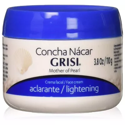 Grisi Cream Concha Nacar Mother Of Pearl Aclarante Lightening Cream 3.8 Oz • $8.49