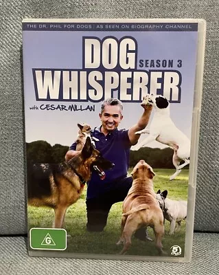 Dog Whisperer : Season 3 (DVD  5 Discs  2007) Region 4 Cesar Millan • £24.75