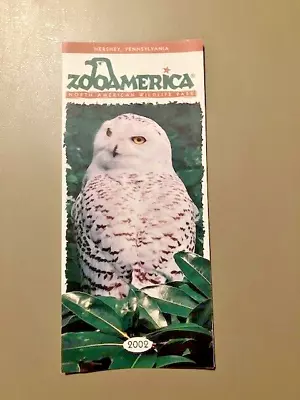 2002 Hersheypark Pennsylvania Zoo America Chocolate Amusement Park Brochure • $1.49