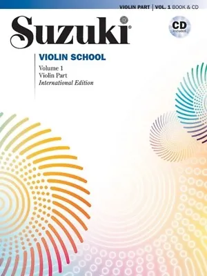 $43.95 • Buy SUZUKI VIOLIN SCHOOL Volume 1 Violin Part Book & CD