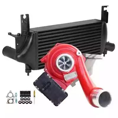 GEN1 High Flow Turbo+75mm Intercooler For Nissan Navara D40 YD25 2.5L 2010- • $1600