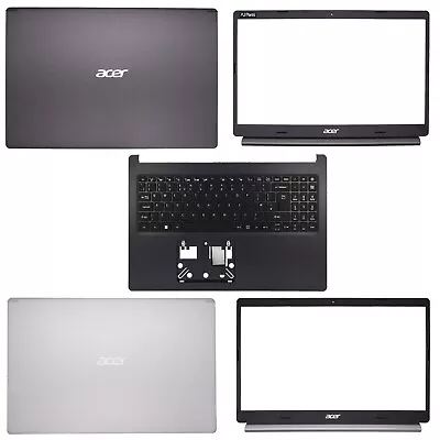 ACER ASPIRE 5 A515-44 LCD Laptop LCD Top Lid + Frame + Palmrest Silver/Black • £32.99