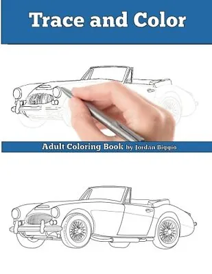 £8.08 • Buy Trace And Color  Classic British Cars  Adult Activity Book