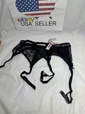 Victoria's Secret Dream Angels Garter Belt  Black Size XS/S  NWTs • $10.99