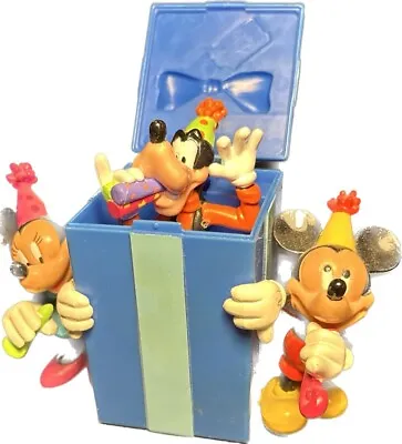 Mickey Mouse Minnie Mouse & Pluto Happy Birthday Pop-Up Box • $16.81