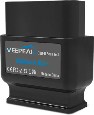 Veepeak OBDCheck BLE+ Bluetooth 4.0 OBD2 Scanner Auto Code Reader Car Diagnostic • $77.99