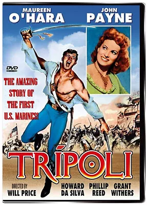 Tripoli 1950 DVD - John Payne Maureen O'Hara Phillip Reed Howard Da Silva • $12