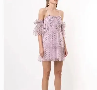 Alice Mccall Surrender Mini Dress Purple Size Au 6 • $69