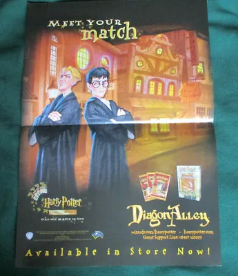 Harry Potter Ccg/tcg - Diagon Alley Retailer Promotional Poster • $18.88
