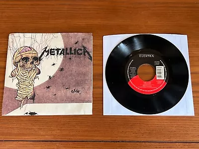 METALLICA One / The Prince SINGLE 1988 Elektra 45 RPM W/ Picture Sleeve 7  Vinyl • $44.99