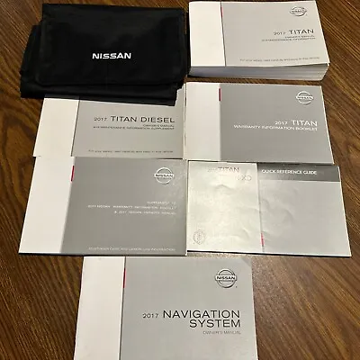 2017 Nissan Titan Diesel Owners Manual • $55