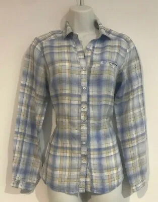 $20 • Buy Massimo Dutti 100% Linen Check Shirt Size AU 8