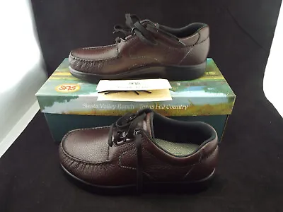 SAS  'Bout Time Men's Shoes --  Cordovan Brown  --  Size 9 W • $104.99