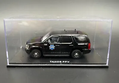 1/43 San Francisco Police SFPD Tactical Chevrolet Tahoe O Scale First Response • $69.95