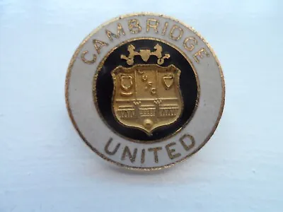 Cambridge United  Football Club Enamel Coffer Badge • £6.45