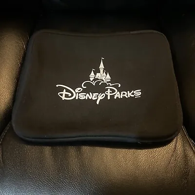 Genuine Disney Parks Black Embossed Mickey Mouse IPad / Tablet Pouch Sleeve  • $12