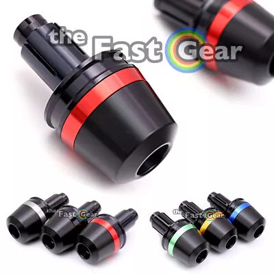 RED CNC Bar End Weight COZ  For Kawasaki ZX-9R Ninja 94-03 02 01 00 99 98 97 96 • $41.92