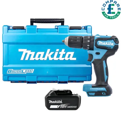 Makita DHP483ZJ 18V LXT Brushless Combi Drill With 1 X 3.0Ah Battery & Case • £121.50