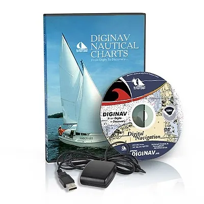 NOAA Nautical Charts GPS Marine Navigation PC Chartplotter !!COMPLETE SYSTEM!! • $69.99