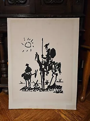 Pablo Picasso  Don Quixote  Signed & Hand-Numbered Ltd Ed Print (unframed) 26X20 • $499.99