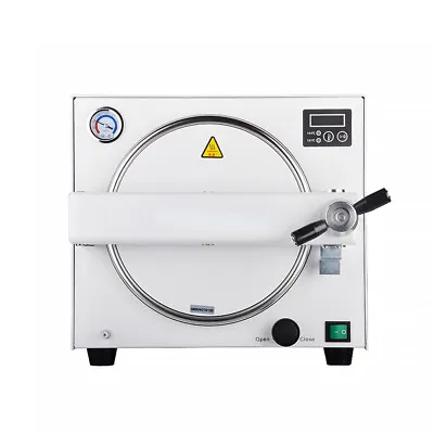 18L Autoclave Steam Sterilizer Dental Disinfection Sterilization Equipment 1100W • £459