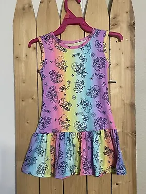 * My Little Pony * Girls  Rainbow Color  Dress *size Small (4-5) * • $7.99