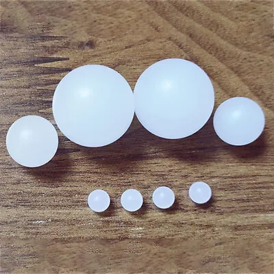 White Polypropylene Balls PP Plastic Rolling Ball Dia 2/3/4/5/6/7/8/9/10~38.1mm • $2.76