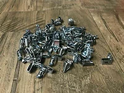 50 Pcs Fits VW Beetle Thing Karmann Ghia Fastback Metal Door Panel Clips  • $12.50