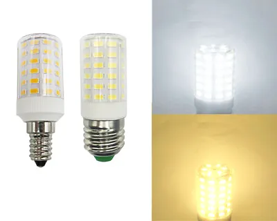 3pcs E14/E27 LED Light Bulb 110~265V 8W 66-5730 SMD Ceramics Lamp Corn Lights • £10.99