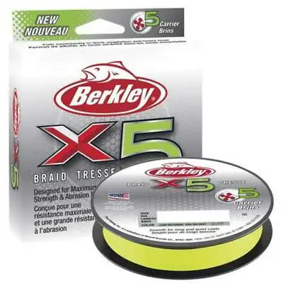 $16.58 • Buy Berkley X5 Braided Fishing Line 300m Mega Clearance