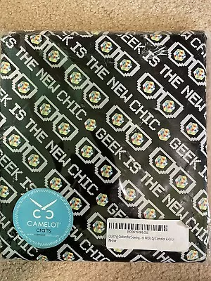 Camelot Fabrics Rubiks 2 Collection - Geek Is The New Chic Quilting Cotton • $28.97