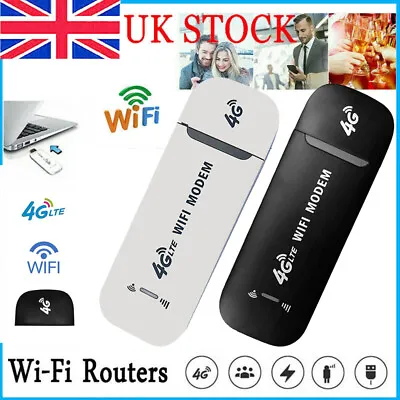 UK Car Wireless WiFi Router 4G LTE USB Dongle Mode For Android DVD Radio Player • £8.99