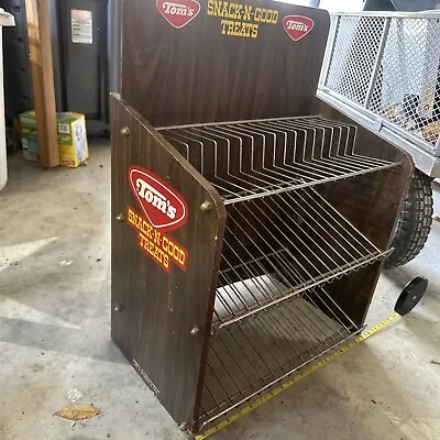 Vintage 1950's Tom's Snack-N-Go Wire Treats Display Rack • $375