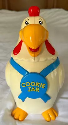 Vintage Crowing Rooster Cookie Jar Chicken 11  Fundamental • $23.99