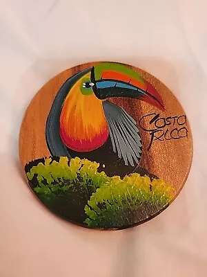 Hand Painted Toucan Costa Rica Trinket Box • $15