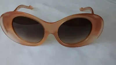 COURRÈGES LUN BISEAUTEES SUNGLASSES By ALAIN MIKLI In NUDE Model CL 1406 0005 BN • £225