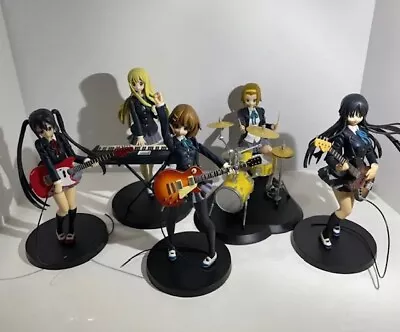 K-ON! Yui Mio Azusa Tsumugi Ritsu SQ Figure Set Of 5 Complete (No Box ) F/S • $139.99