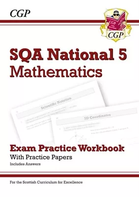 National 5 Maths: SQA Exam Practice Workbook -... - Free Tracked Delivery • £9.69