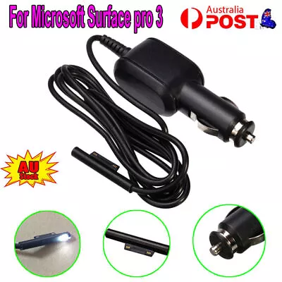 12V Car Charger DC Adapter For Microsoft Surface Pro 3 Windows Tablet PC 2.5A • $8.99