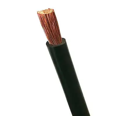 Cable 2Bs 10.9mm 32.15mm2 Black Per Metre • $23.80
