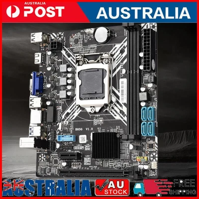 B85 Motherboard DDR3 Dual Channel PC Motherboard SATA3.0 Desktop Assembly Kit • $59.09