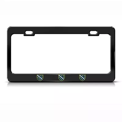 BOSNIA FLAG BOSNIAN Metal License Plate Frame Tag Holder • $17.99