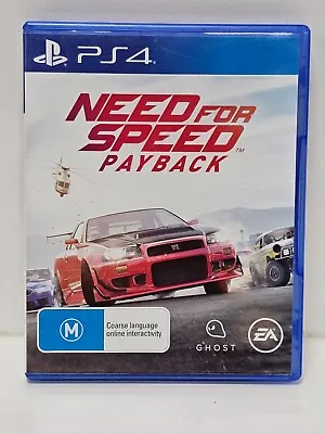 Need For Speed Payback - Sony PlayStation 4 PS4 Game Complete + Free Postage • $19.95