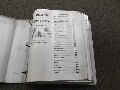 1998 Mitsubishi Fuso FE639 FE649 FG639 Truck Service Repair Manual Model Updates • $349.30