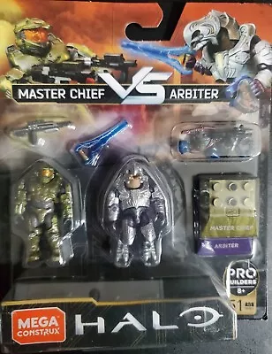 NEW Mega Construx Bloks Halo MASTER CHIEF Vs ARBITER GNN72 Infinite HALO 3 Flood • $85.44