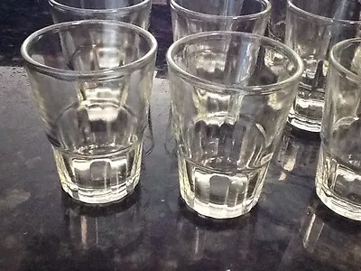 24 New Shot Glasses Glass Barware Shots Whiskey Gin Drink Vodka 1.5 Oz  2 Dozen • $19.99