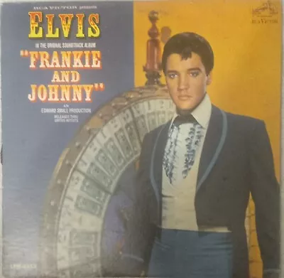 Vintage Vinyl Album  ELVIS FRANKIE AND JOHNNY LP ( Tge King)!!! • $10.25