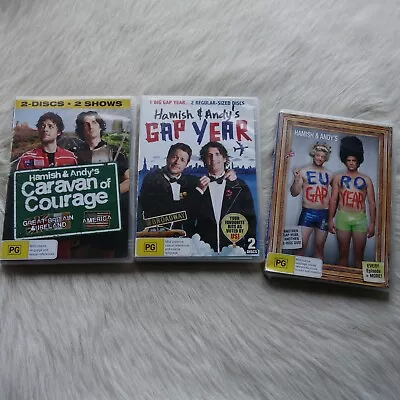 HAMISH AND ANDYS Lot DVD Lot HAMISH AND ANDYS Comedy Lot Comedy Movie Lot • £22.46