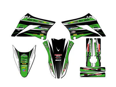 2010-2023 KLX 110 VIGOR Green Senge Graphics Kit Compatible With Kawasaki • $94.99