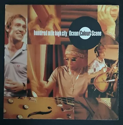 OCEAN COLOUR SCENE - Hundred Mile High City  /the Face Smiles Back Easily • £15